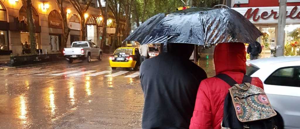 Siguen las lluvias durante este martes en Mendoza