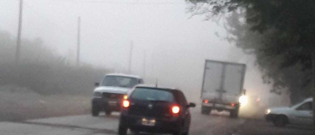 Lunes con neblina, frío y cielo cubierto, pero sin lluvias