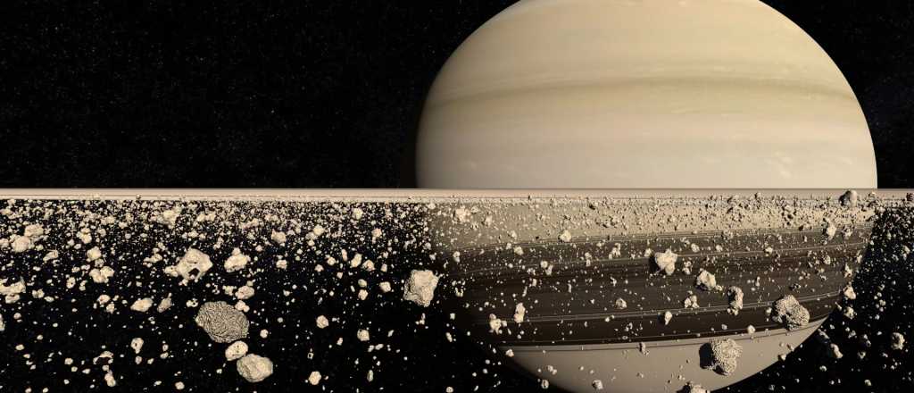 Saturno "se está quedando pelado" 
