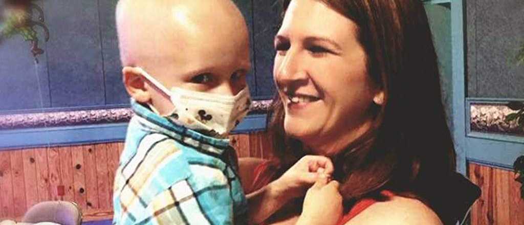 La conmovedora "despedida" de una mam&aacute; y su hijo con c&aacute;ncer
