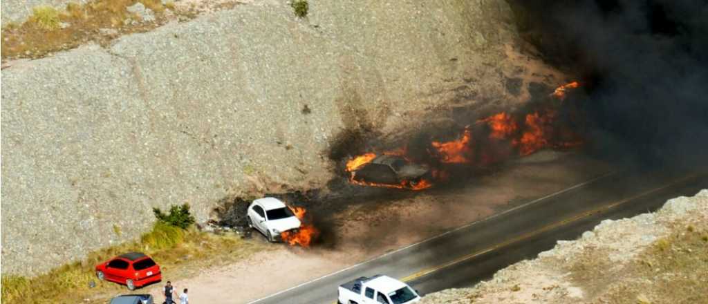 Incendiaron 15 autos en el Rally Argentina 