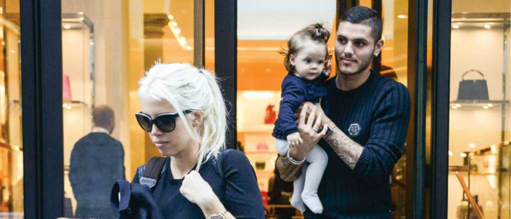 Icardi se hizo un tatuaje gigante dedicado a sus hijas