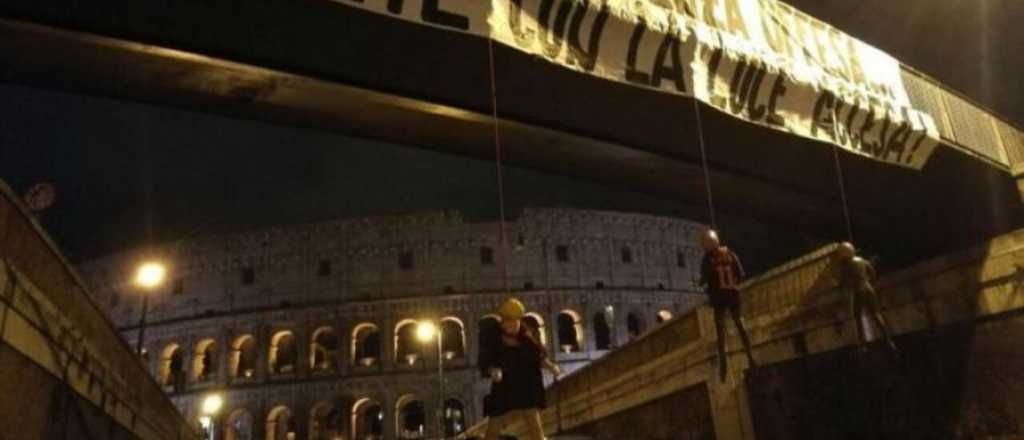 Amenaza mafiosa en el fútbol italiano: muñecos colgados