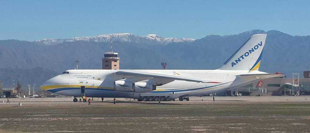 El segundo avi&oacute;n m&aacute;s grande del mundo estuvo en Mendoza