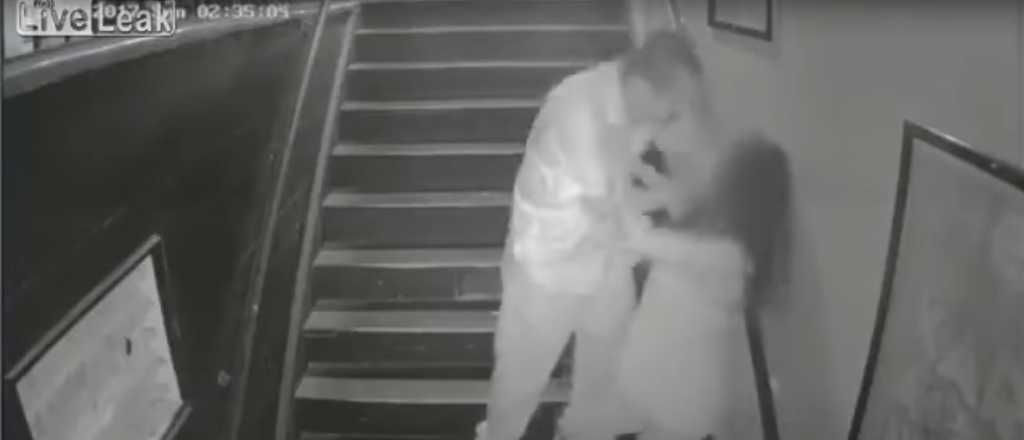 Escalofriante video de un intento de violación en la calle