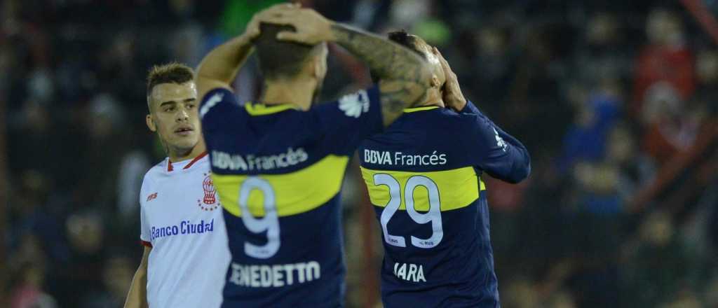 Un jugador de Boca le pidi&oacute; a Romero Gamarra que erre el penal
