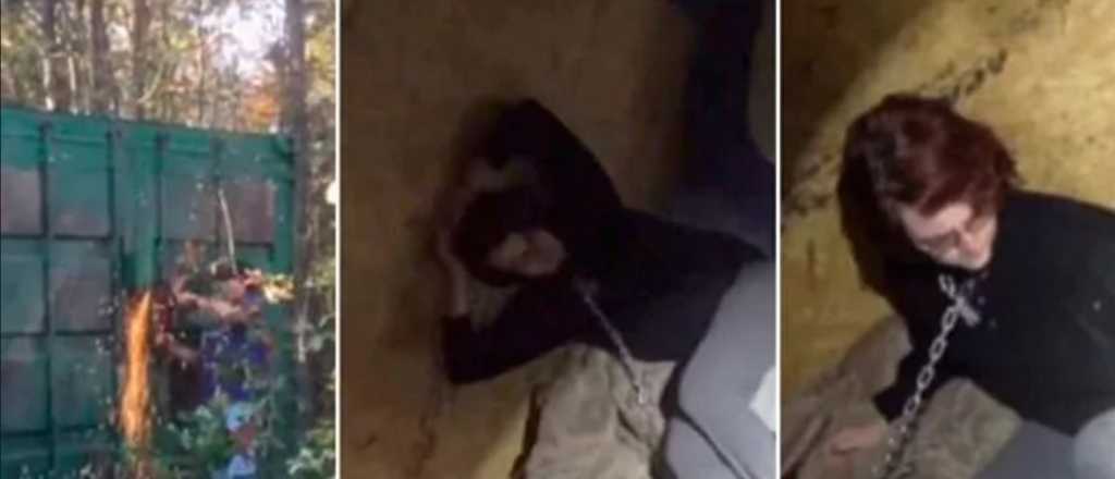 Video: liberaron a una esclava sexual que estuvo encerrada 2 meses