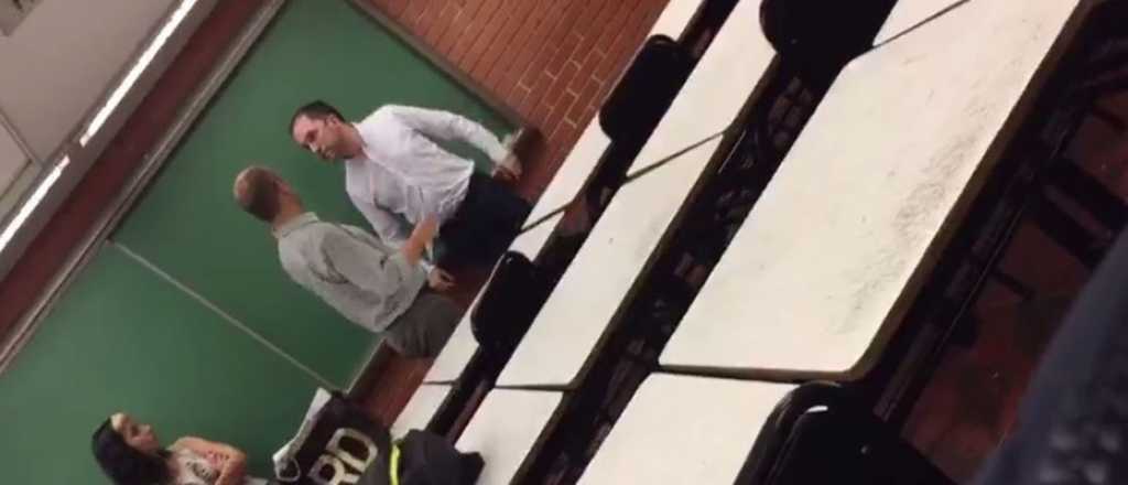 Video: amenazas e insultos de un profesor en la Universidad de Belgrano