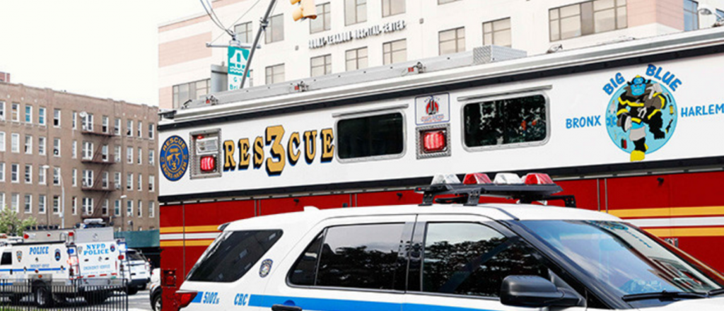 Tiroteo en hospital de Nueva York: un muerto y tres heridos