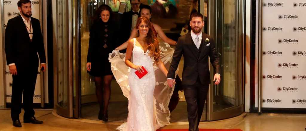 Messi y Antonela ya son marido y mujer