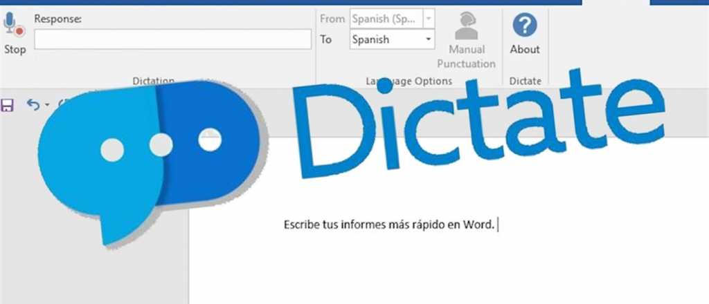 Basta de escribir: ahora se pueden dictar textos a Word y a Outlook