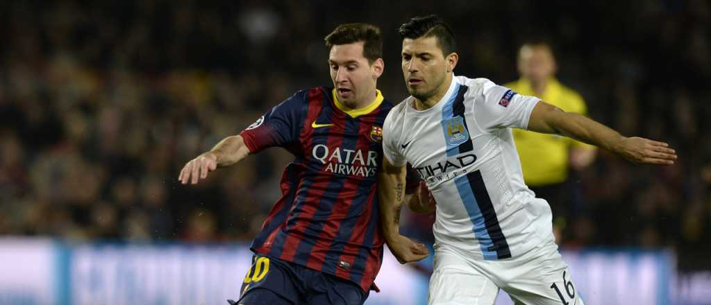 El duelo de Agüero y Messi en los octavos de la Liga de Campeones
