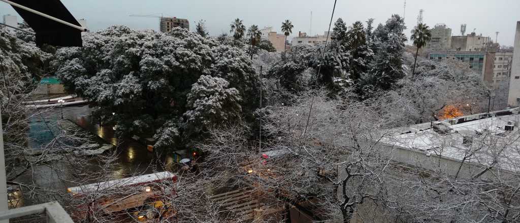 Probabilidad de nevadas durante este fin de semana en Mendoza	