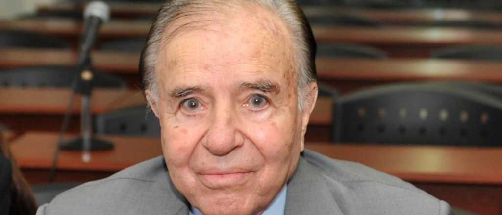 Carlos Menem fue internado con neumon&iacute;a y descartan Covid-19