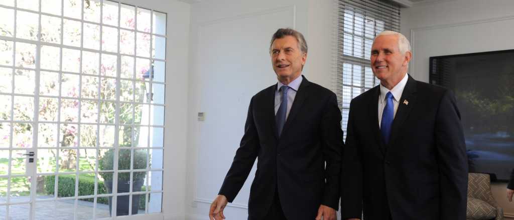 Macri se reunirá en Perú con el vicepresidente de EEUU, Mike Pence