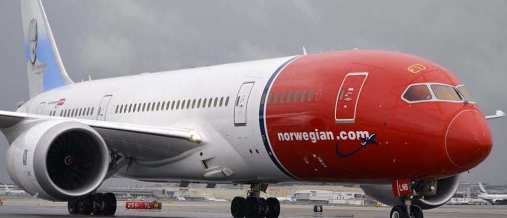 Autorizaron 153 rutas aéreas para Norwegian Argentina, entre ellas Mendoza