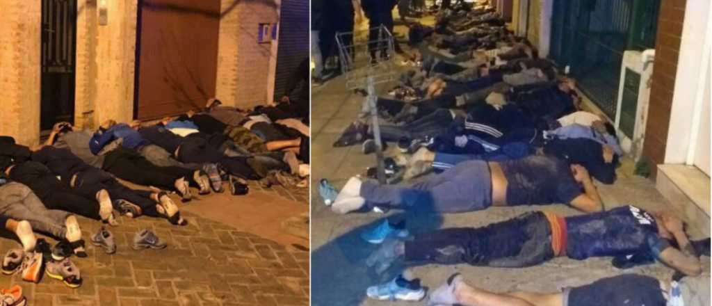 Detuvieron a 51 barras de Racing que preparaban una emboscada