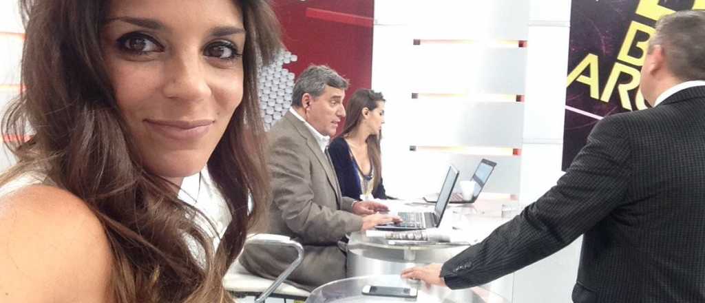 Video: el susto de Ornella Ferrara por un "fantasma" durante su transmisi&oacute;n