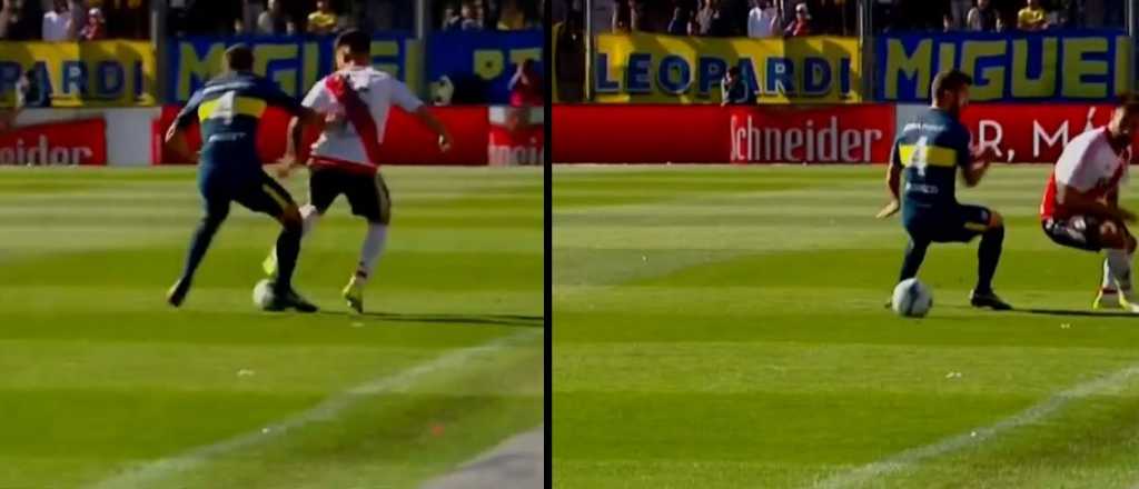 El ca&ntilde;o de Rojas a Peruzzi, como el de Riquelme a Yepes