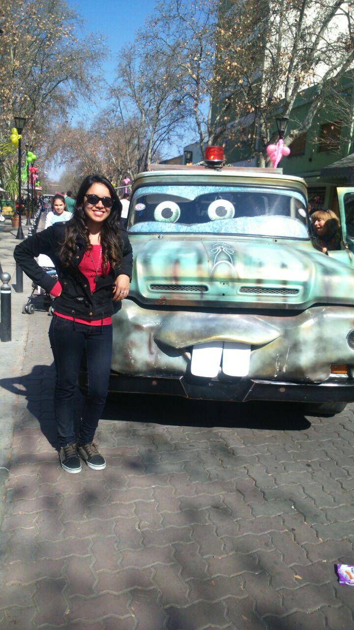 El personaje de Cars que recorre las calles de San Rafael Mendoza Post