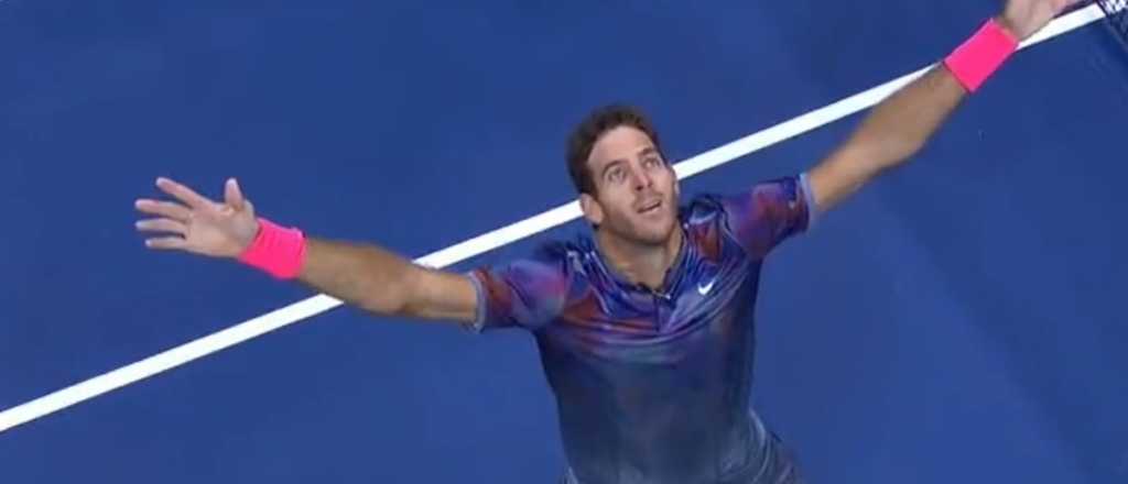 La tragedia por la que Del Potro festeja mirando al cielo