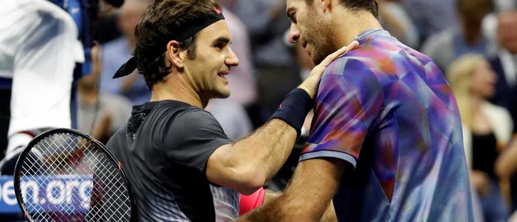 Del Potro no pudo y cay&oacute; en la final ante Federer