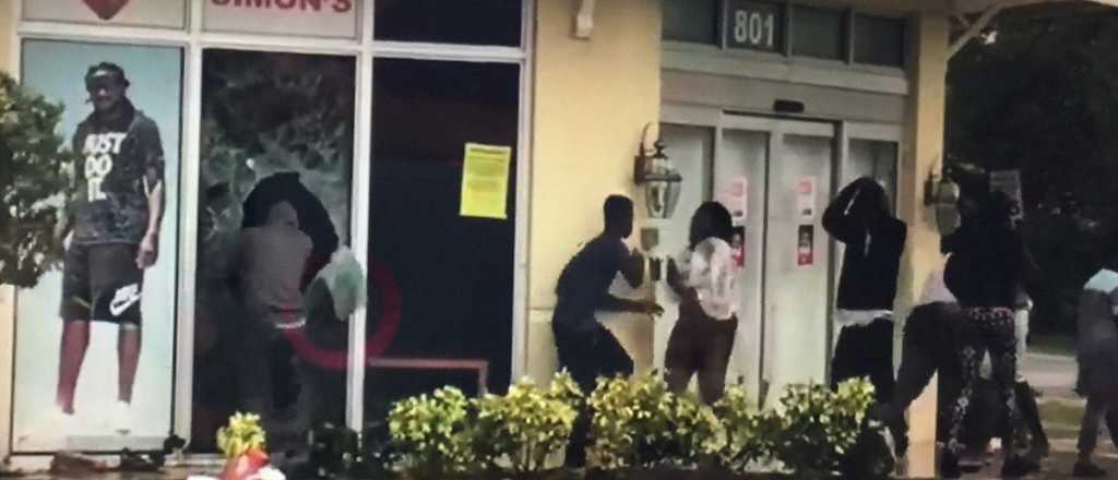 Videos: aprovecharon el hurac&aacute;n Irma y saquearon negocios en Miami