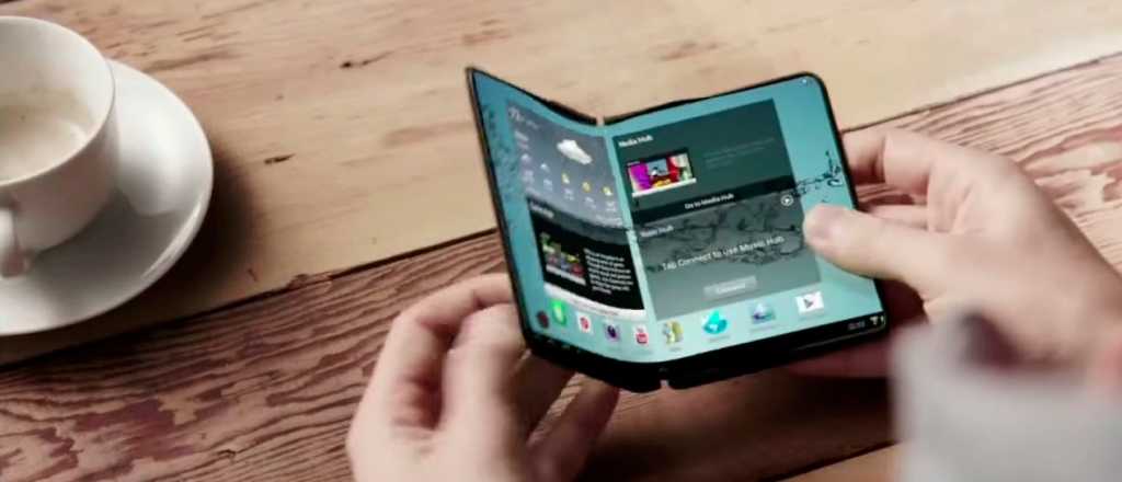 Anunciaron el lanzamiento del Samsung plegable para 2018