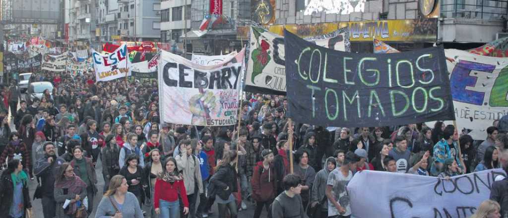 Hay 30 colegios tomados en Capital Federal