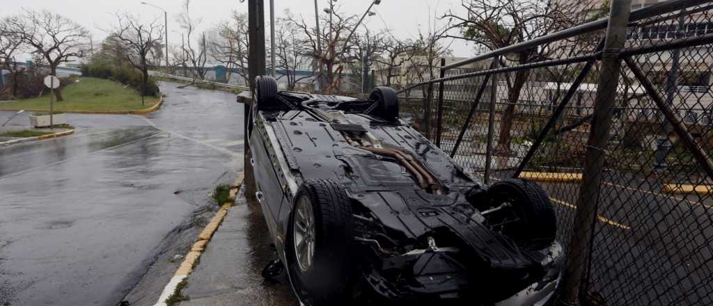 El huracán "María" bajó a categoría 3 en Puerto Rico