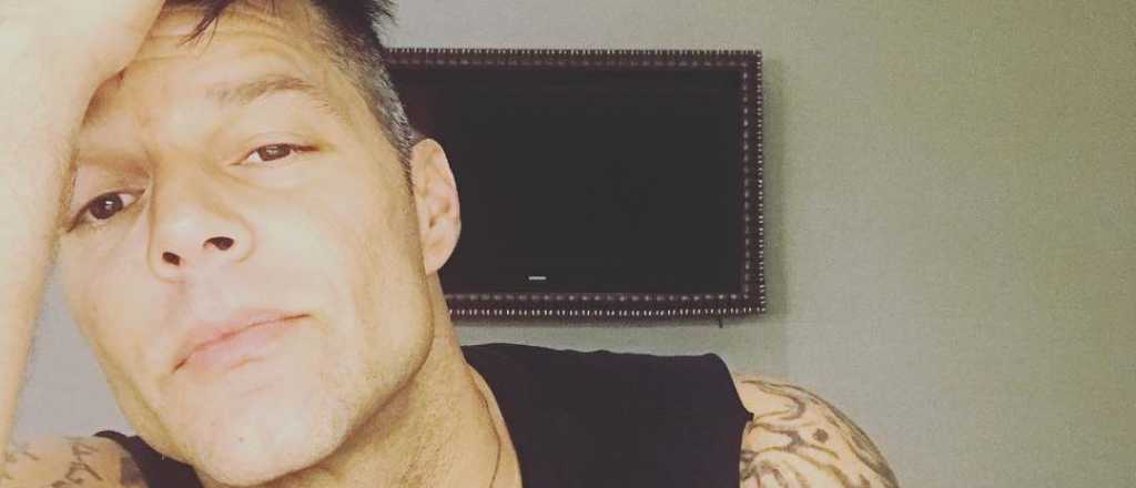 La foto de Ricky Martin que preocupó a sus fans