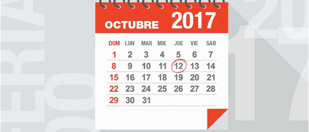 ¿A que día se traslada el feriado del 12 de octubre?
