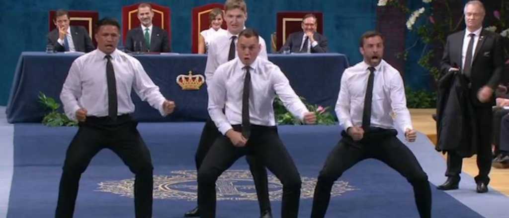 El haka de los All Blacks que sorprendió a los reyes de España