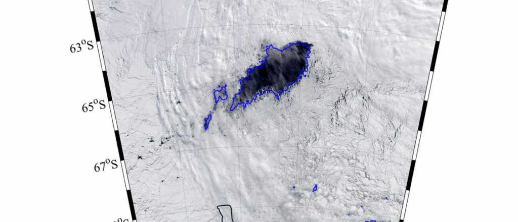 Un agujero del tama&ntilde;o de Portugal se abre en el hielo de la Ant&aacute;rtida