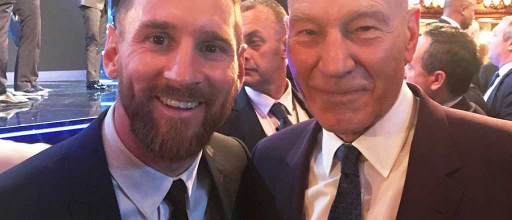 El Profesor X de X-Men se fotografi&oacute; con Messi y puso: "Conoc&iacute; a Dios"