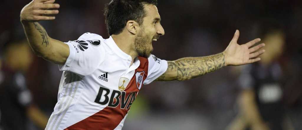 River peg&oacute; primero y le gan&oacute; a Lan&uacute;s la semifinal de ida de la Libertadores