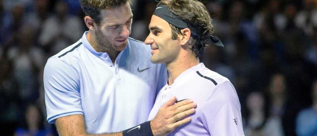 Del Potro y Federer se enfrentarán en Argentina en noviembre