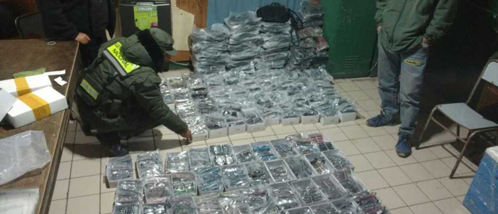 Gendarmería incautó un contrabando de $100 mil en Punta de Vacas
