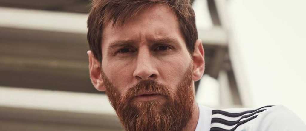 Messi present&oacute; la nueva camiseta de la Selecci&oacute;n