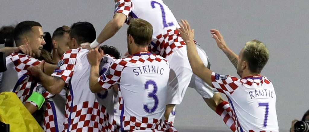 Repechaje: Croacia metió un pie y medio en el Mundial de Rusia