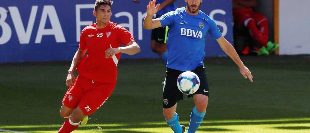 Boca aprovechó la fecha FIFA y jugó un amistoso con Los Andes