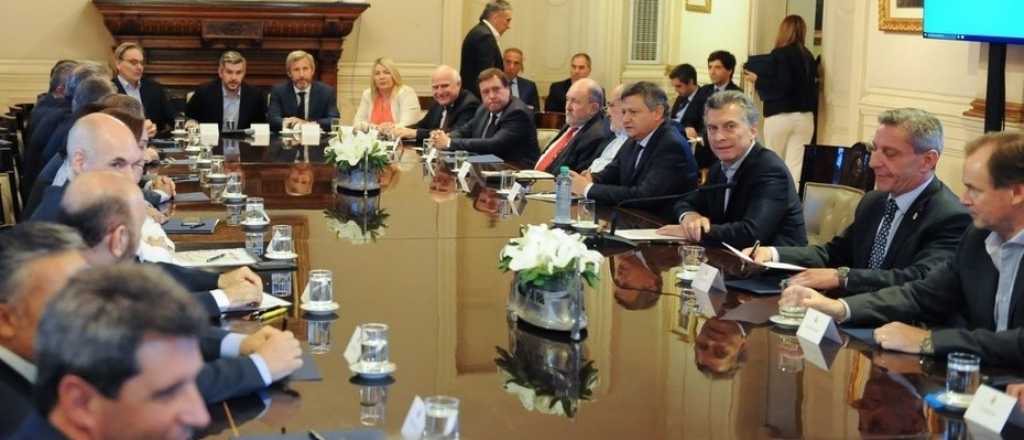 Macri buscará acordar con los gobernadores el presupuesto 2019