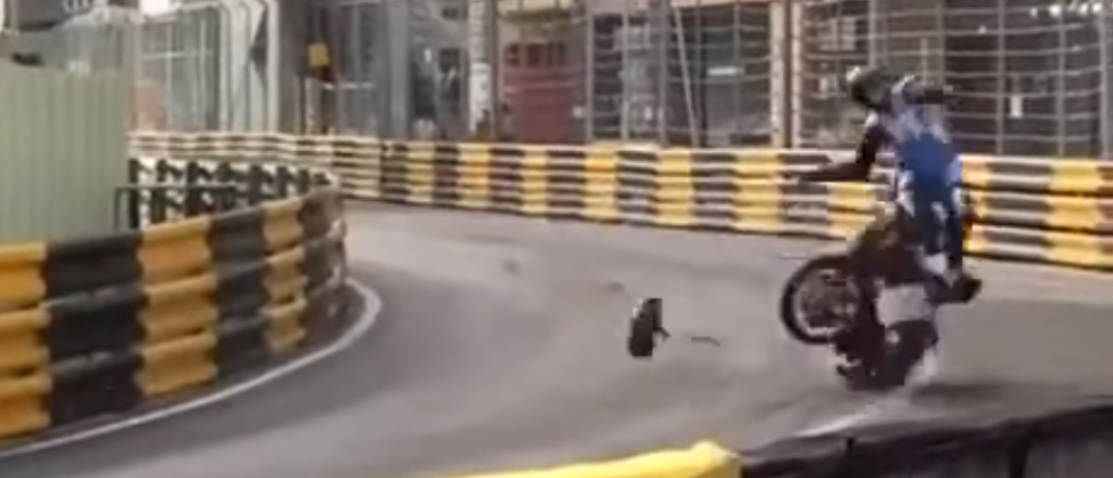 Muri&oacute; un piloto del Moto GP en el Gran Premio de Macao