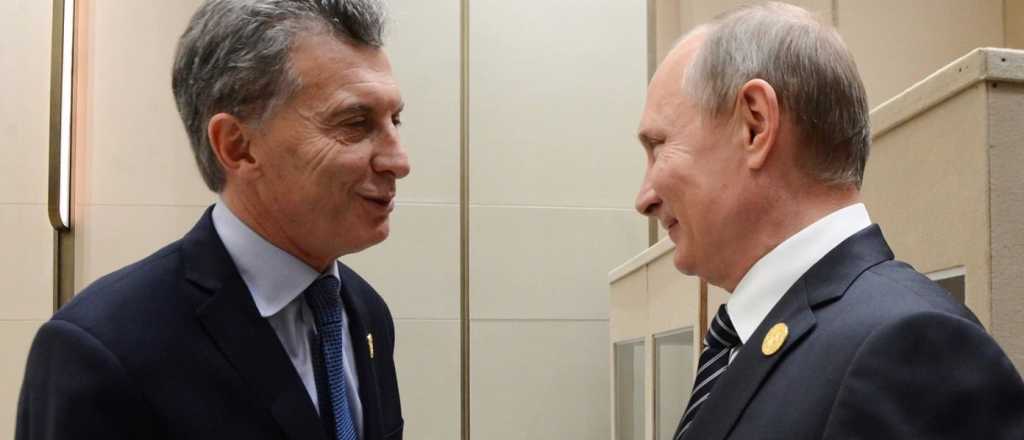 Putin le ofreció ayuda a Macri para buscar el submarino