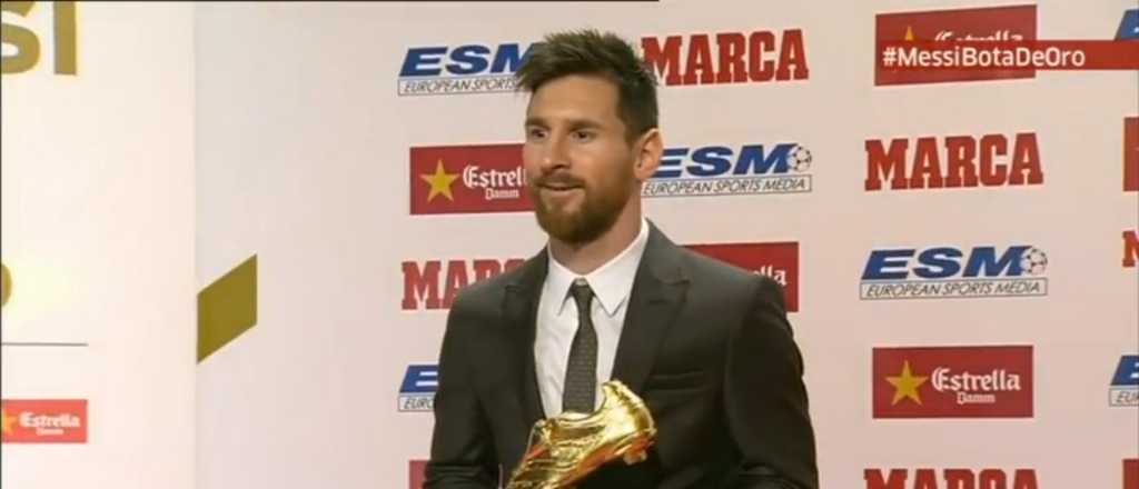 Video: los 37 goles que llevaron a Messi a ganar la Bota de Oro 2017