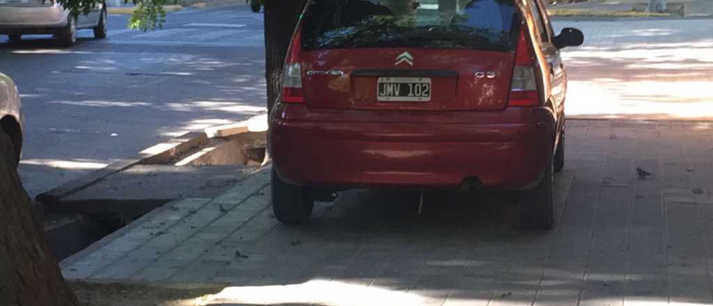 Artículo 1 de la "verdadera" ley de tránsito: se puede estacionar en la vereda