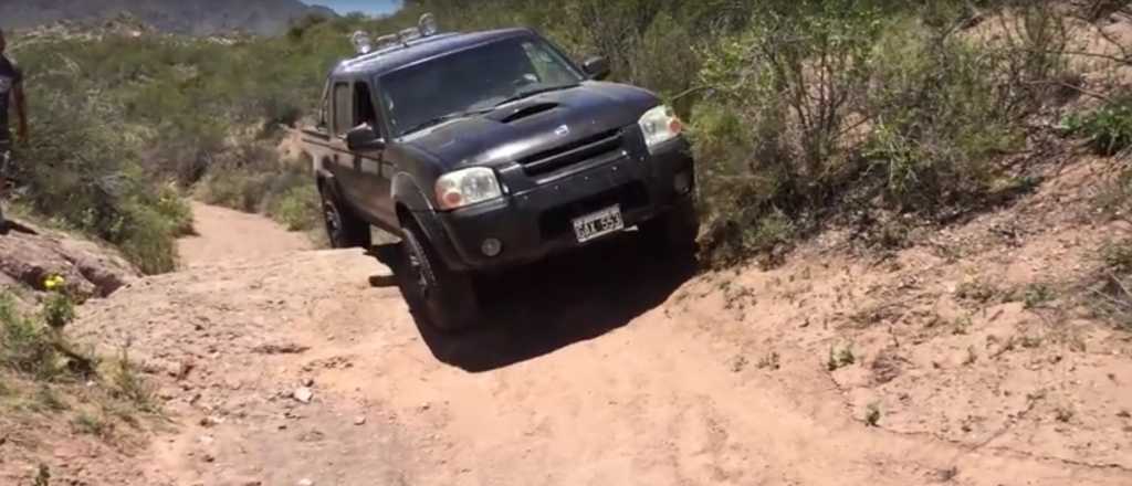 Video: "luchando" en la Quebrada de Cacheuta