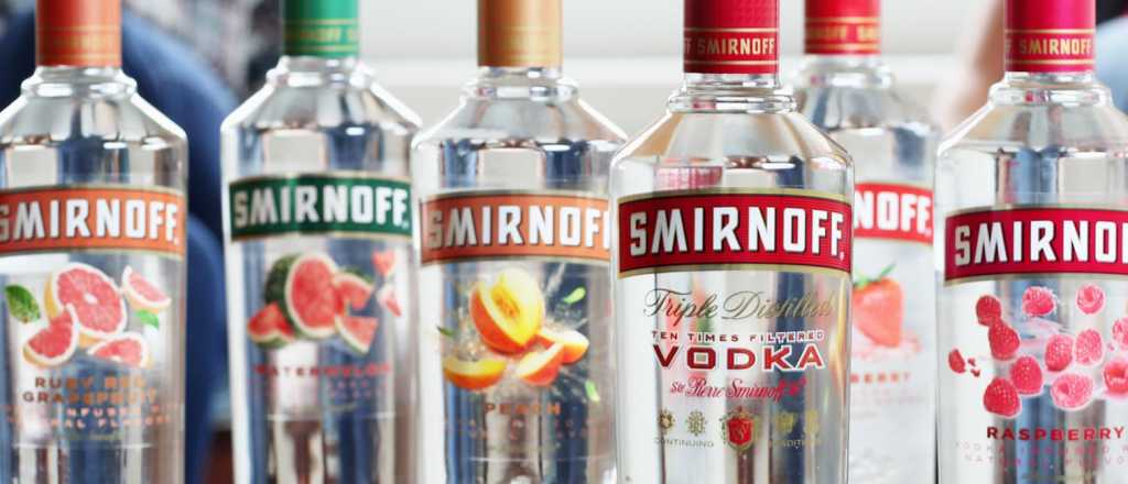 Smirnoff fabricará el vodka en Mendoza
