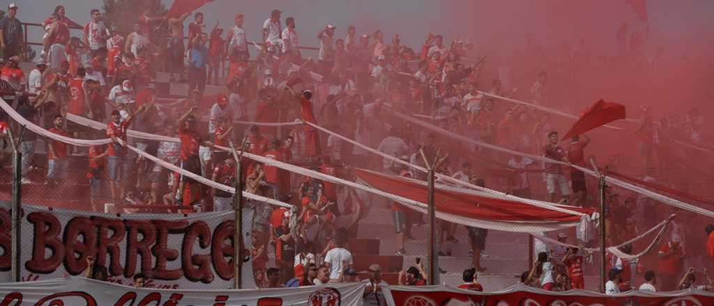 Pequeños incidentes en la previa de Independiente - Huracán Las Heras