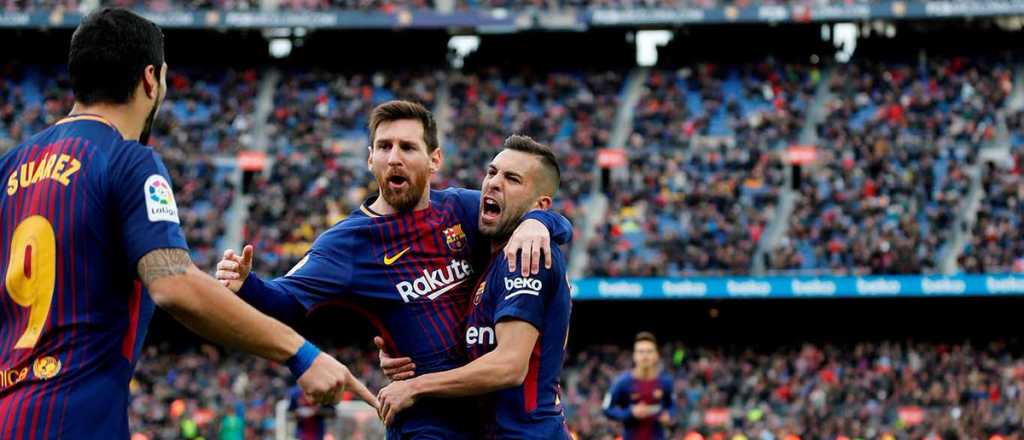 Messi marcó un gol pero no le alcanzó al Barça para ganar